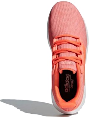 adidas neo Energy Cloud 2 舒適 耐磨 低筒 跑步鞋 女式 粉橙色 Shop adidas neo Energy Cloud 2 舒適 耐磨 低筒 跑步鞋 女式 粉橙色