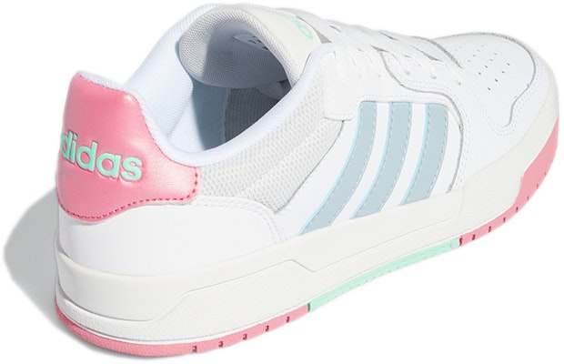 (W) adidas neo Entrap Cómodas Zapatillas Resistentes Skate 'Blanco Rosa Azul' GZ6807 Shop (W) adidas neo Entrap Cómodas Zapatillas Resistentes Skate 'Blanco Rosa Azul' GZ6807