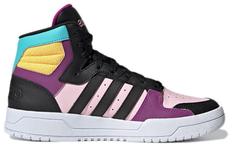 Order adidas neo Entrap Mid 經典運動 高筒 板鞋 女款 黑粉