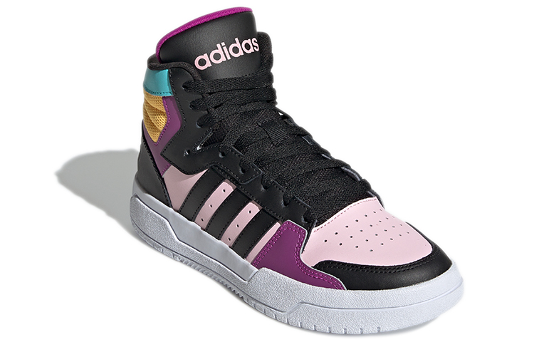 Lookbook adidas neo Entrap Mid 經典運動 高筒 板鞋 女款 黑粉
