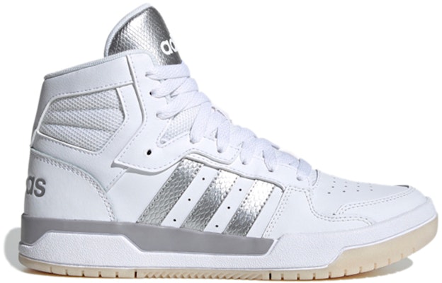 (W) adidas neo Entrap Mid 'Putih Silver' FW3479 Order (W) adidas neo Entrap Mid 'Putih Silver' FW3479