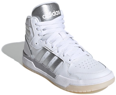 (W) adidas neo Entrap Mid 'Putih Silver' FW3479 Lookbook (W) adidas neo Entrap Mid 'Putih Silver' FW3479