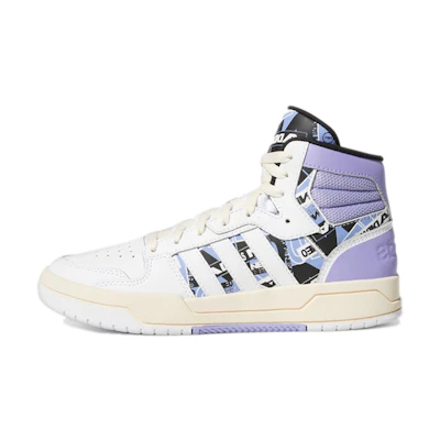 (W) adidas neo Entrap Mid Sneakers White/Purple
