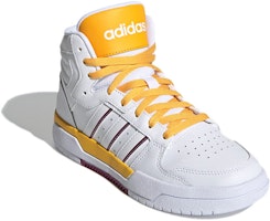 adidas neo Entrap Mid 蛋黃哥聯名 防滑耐磨 高筒 滑板鞋 女款 白黃 Lookbook adidas neo Entrap Mid 蛋黃哥聯名 防滑耐磨 高筒 滑板鞋 女款 白黃