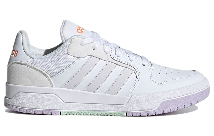 (W) adidas neo Entrap White/Orange 圖 2