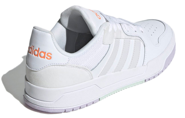 (W) adidas neo Entrap White/Orange 圖 4