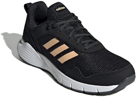 (Women) adidas neo Fluidcloud Neutral 'Black Yellow' FU6936 Lookbook (Women) adidas neo Fluidcloud Neutral 'Black Yellow' FU6936