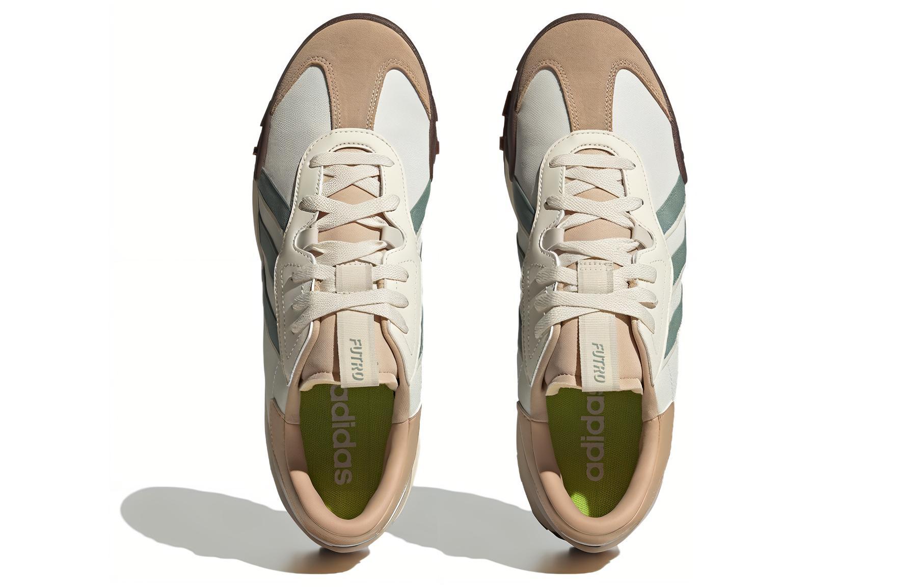 Shop (W) アディダス ネオフューチャー ミックス 白茶 (Adidas Neo Futyā Mikkusu Shirocha) IE0412