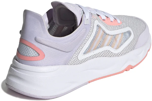 adidas neo Futureflow 復古休閒 低筒 跑步鞋 女款 淺紫橙 Shop adidas neo Futureflow 復古休閒 低筒 跑步鞋 女款 淺紫橙