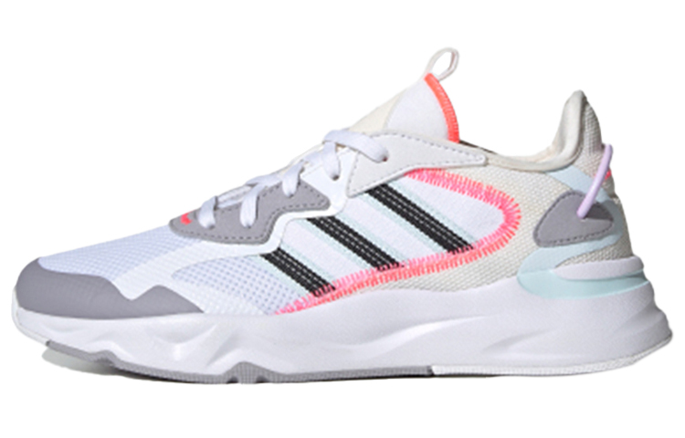 (Women) adidas neo Futureflow 'White Dark Gray Cream' FW7184