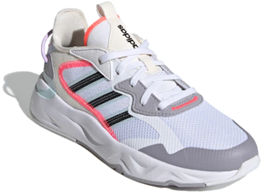 adidas neo Futureflow 減震防滑耐磨 低筒 跑步鞋 女款 灰白 Lookbook adidas neo Futureflow 減震防滑耐磨 低筒 跑步鞋 女款 灰白