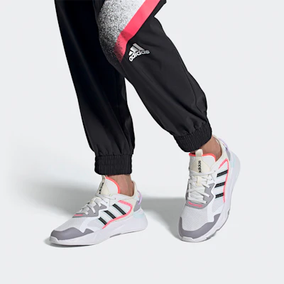 adidas neo Futureflow 減震防滑耐磨 低筒 跑步鞋 女款 灰白 Sizing adidas neo Futureflow 減震防滑耐磨 低筒 跑步鞋 女款 灰白