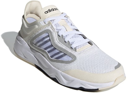 (W) アディダス ネオフューチャーフローCC クリーム白黒灰 FW7188 Lookbook (W) アディダス ネオフューチャーフローCC クリーム白黒灰 FW7188