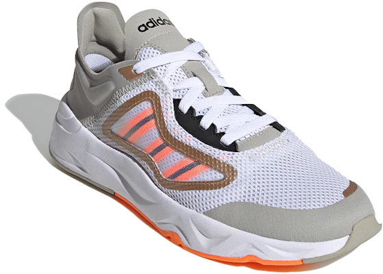 (W) adidas neo Futureflow Cc ''Gris Orange Blanc'' FY7844 Lookbook (W) adidas neo Futureflow Cc ''Gris Orange Blanc'' FY7844