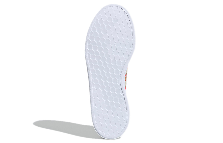 (W) adidas neo Grand Court 'Pink White Red' 圖 6