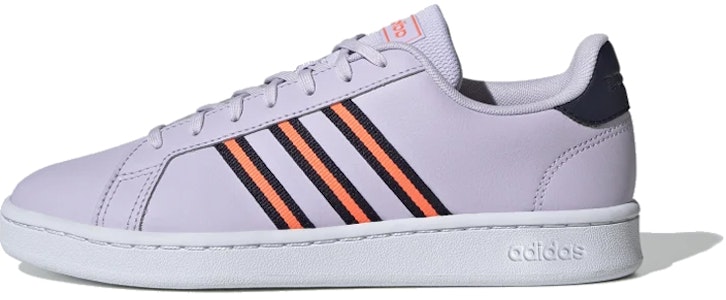 (W) アディダス ネオ グランドコート 紫オレンジ EG3998 Buy (W) アディダス ネオ グランドコート 紫オレンジ EG3998