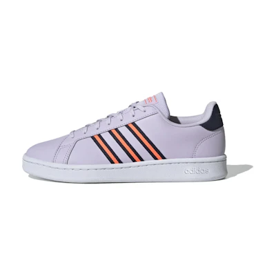 (W) adidas neo Grand Court 'Purple Orange'