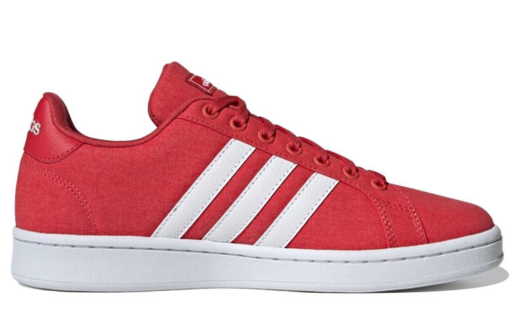 (W) adidas neo Grand Court 'Red White' 圖 2