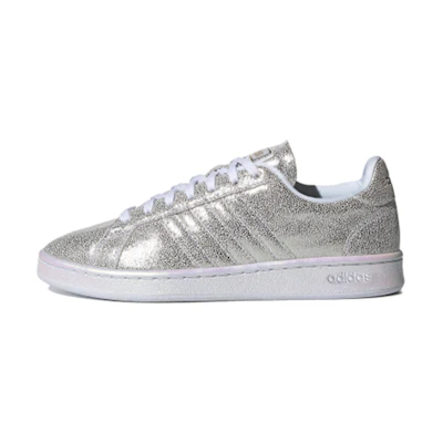 (W) adidas neo Grand Court 'Silver White'