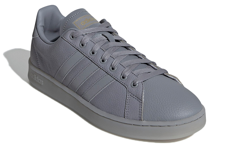 (W) adidas neo Grand Court 'Triple Grey' 圖 3
