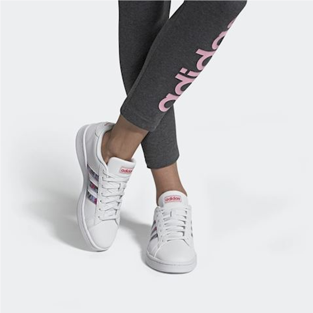 (W) adidas neo Grand Court 'White' 圖 7