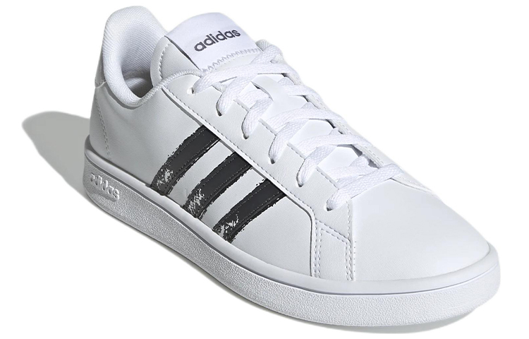 Lookbook (W) アディダス ネオ グランドコート 白黒 GX5762