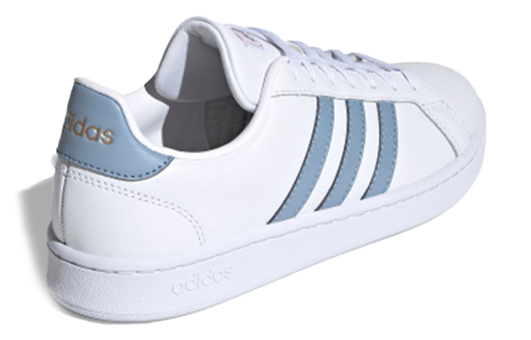 (W) adidas neo Grand Court 'White Bluegray' 圖 4
