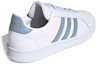 Shop adidas neo GRAND COURT 低筒 板鞋 女款 白藍灰