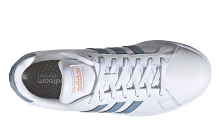 (W) adidas neo Grand Court 'White Bluegray' 圖 5