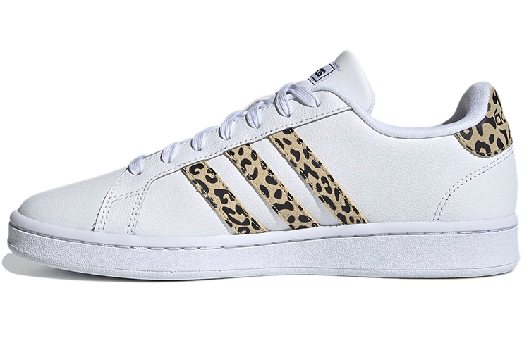 (W) adidas neo Grand Court 'White Brown Black'