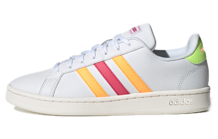 (Women) adidas neo Grand Court 'White Pink Orange' EG8146