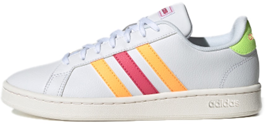 (W) 아디다스 네오 그랜드 코트 '화이트 핑크 오렌지' EG8146 Buy (W) 아디다스 네오 그랜드 코트 '화이트 핑크 오렌지' EG8146