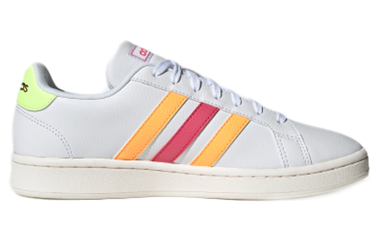 Order (W) 아디다스 네오 그랜드 코트 '화이트 핑크 오렌지' EG8146