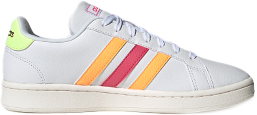 (W) 아디다스 네오 그랜드 코트 '화이트 핑크 오렌지' EG8146 Order (W) 아디다스 네오 그랜드 코트 '화이트 핑크 오렌지' EG8146