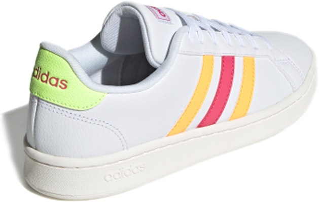 (W) 아디다스 네오 그랜드 코트 '화이트 핑크 오렌지' EG8146 Shop (W) 아디다스 네오 그랜드 코트 '화이트 핑크 오렌지' EG8146