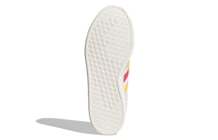 Details for (W) 아디다스 네오 그랜드 코트 '화이트 핑크 오렌지' EG8146