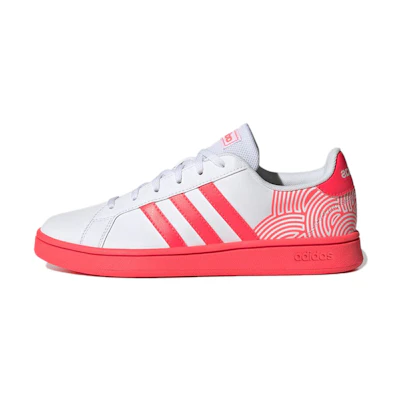 (W) adidas Neo Grand Court 'White Red'