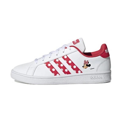 (W) adidas Neo Grand Court 'White Red'