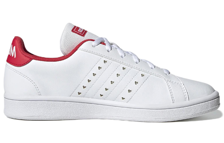 Order adidas neo GRAND COURT 舒適 耐磨 低幫 板鞋 女款 白紅