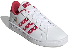 adidas neo GRAND COURT 舒適 耐磨 低幫 板鞋 女款 白紅 Lookbook adidas neo GRAND COURT 舒適 耐磨 低幫 板鞋 女款 白紅