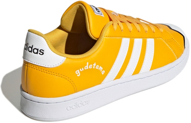 (W) adidas neo Grand Court 'Amarillo Negro Blanco' FY3025 Shop (W) adidas neo Grand Court 'Amarillo Negro Blanco' FY3025