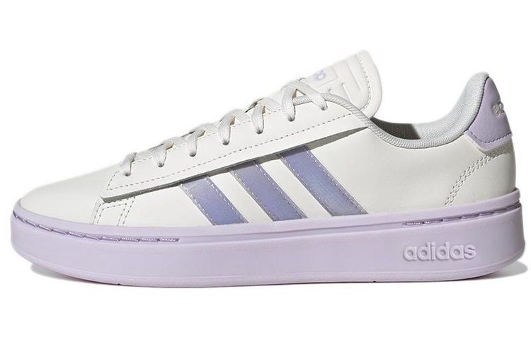 (W) adidas neo Grand Court Alpha 'White Purple'