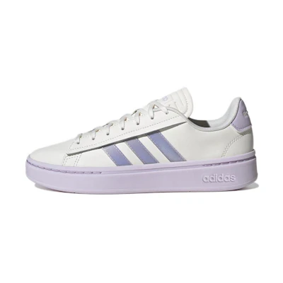 (W) adidas neo Grand Court Alpha 'White Purple'