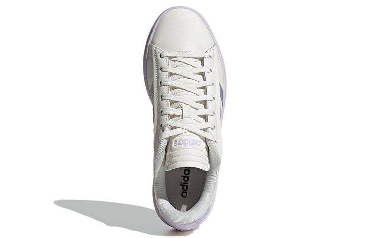 (W) adidas neo Grand Court Alpha 'White Purple' 圖 5