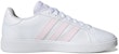 (W) Kasut Adidas Neo Grand Court Base 2.0 'Putih Hampir Merah Jambu' GW9260