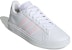 (W) Kasut Adidas Neo Grand Court Base 2.0 'Putih Hampir Merah Jambu' GW9260