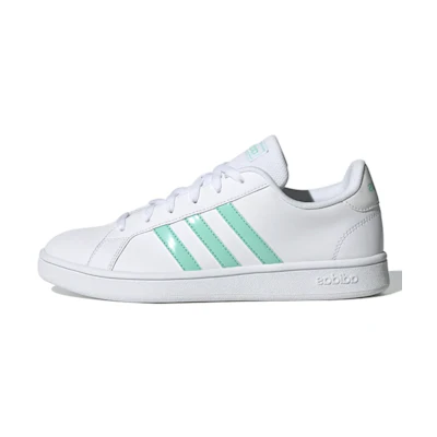 (W) adidas neo Grand Court Base 'White Green'