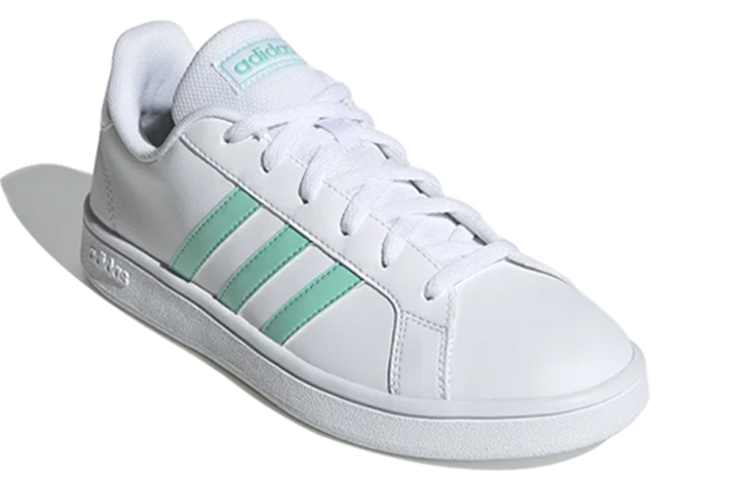 (W) adidas neo Grand Court Base 'White Green' 圖 2