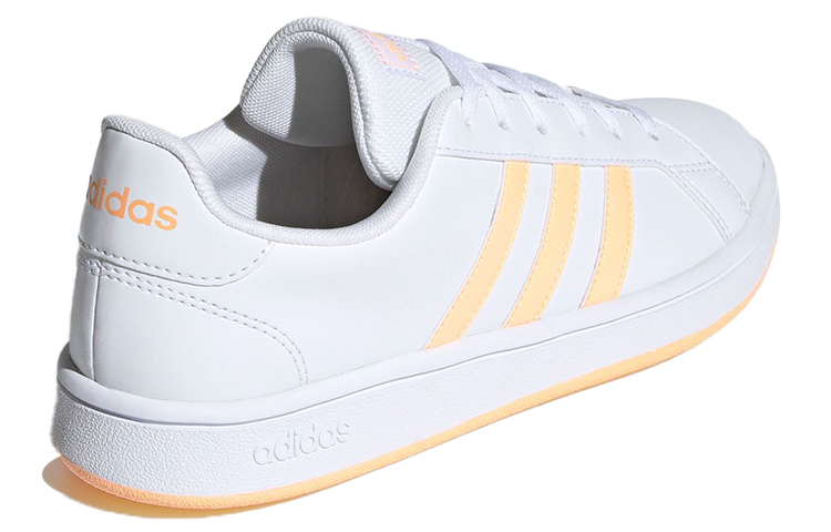 Shop (W) adidas neo Grand Court Base 'Blanco Naranja' FY8819
