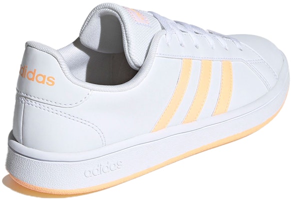(W) adidas neo Grand Court Base 'Blanco Naranja' FY8819 Shop (W) adidas neo Grand Court Base 'Blanco Naranja' FY8819